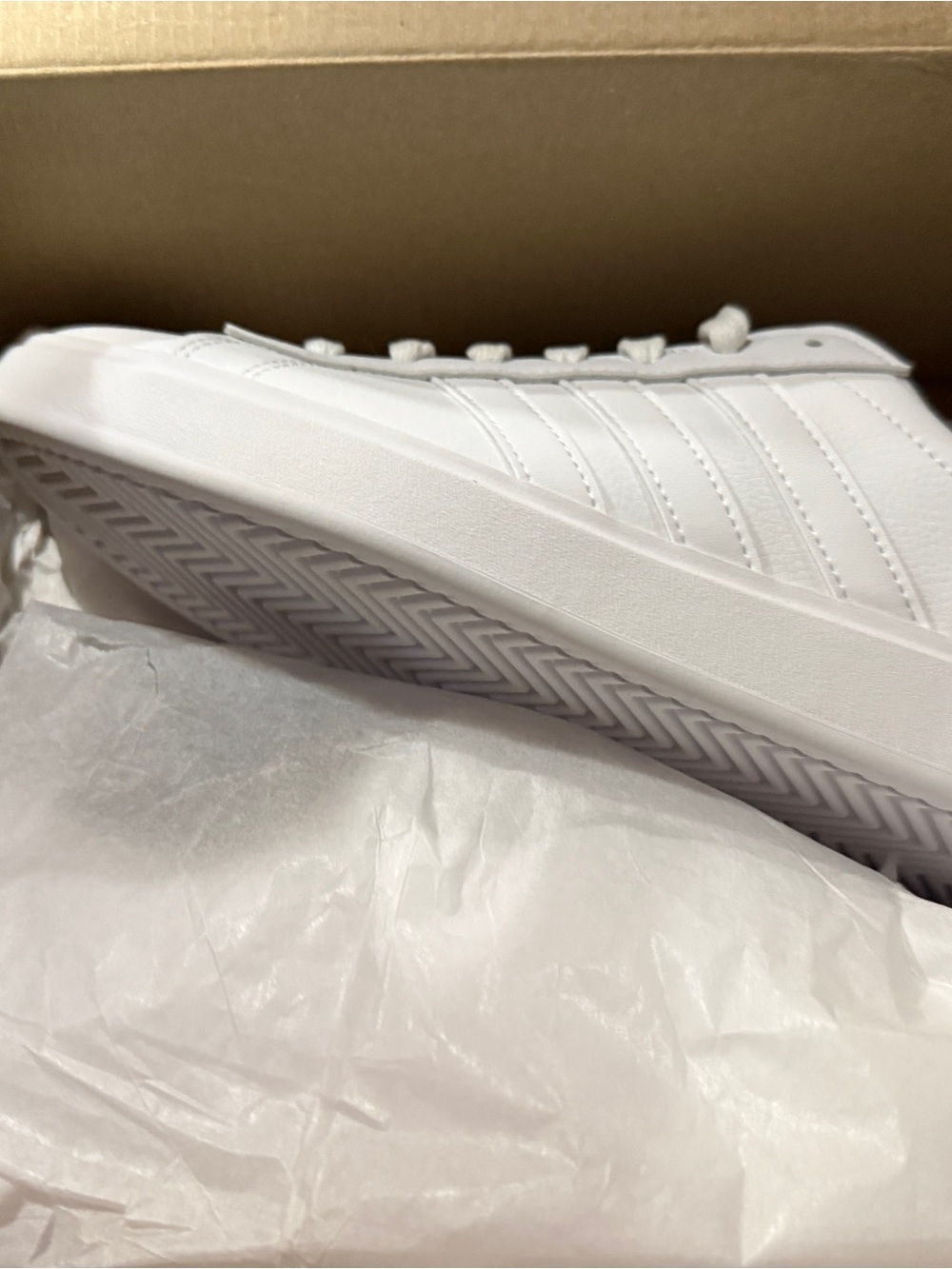 adidas Women’s White Low-Top Sneakers